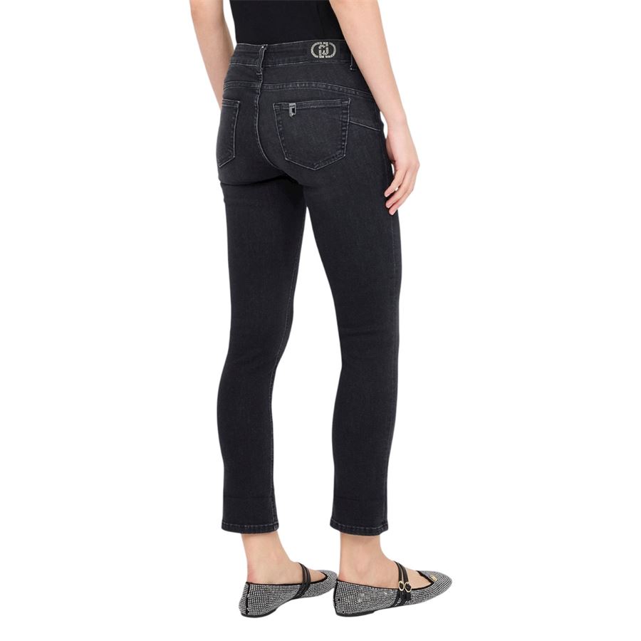 Jeans skinny con spilla gioiello da donna Liu Jo | UF5006D479787462